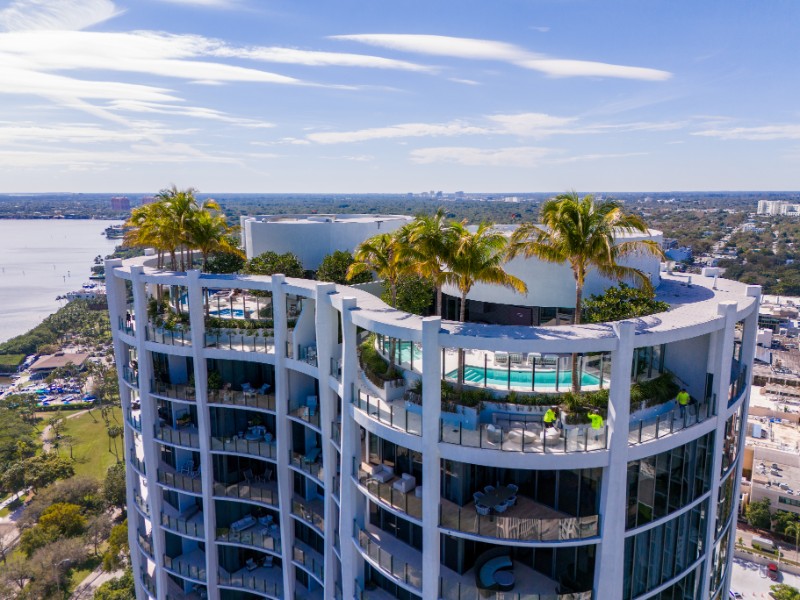 The Grove Aerial View