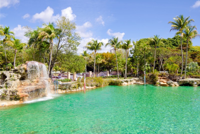 The Venetian Pool in Coral Gables, FL